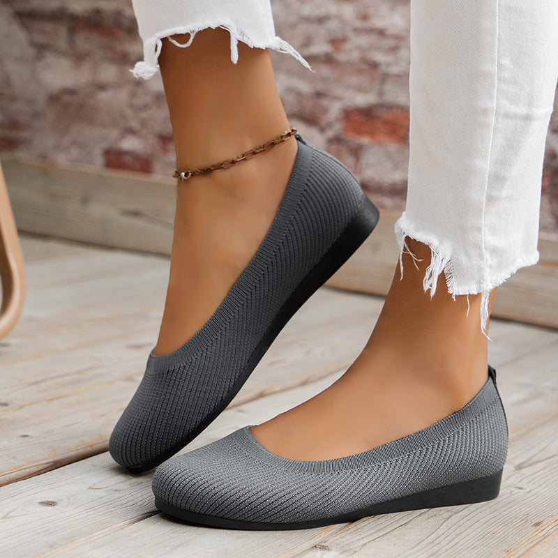 Lis | Zapatos ortopédicos planos sin cordones con diseño cerrado