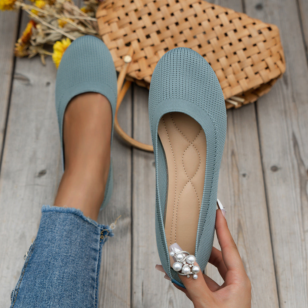 Lis | Zapatos ortopédicos planos sin cordones con diseño cerrado