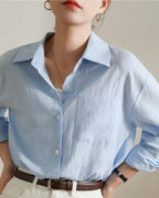 Camisa Estate Lady Lino