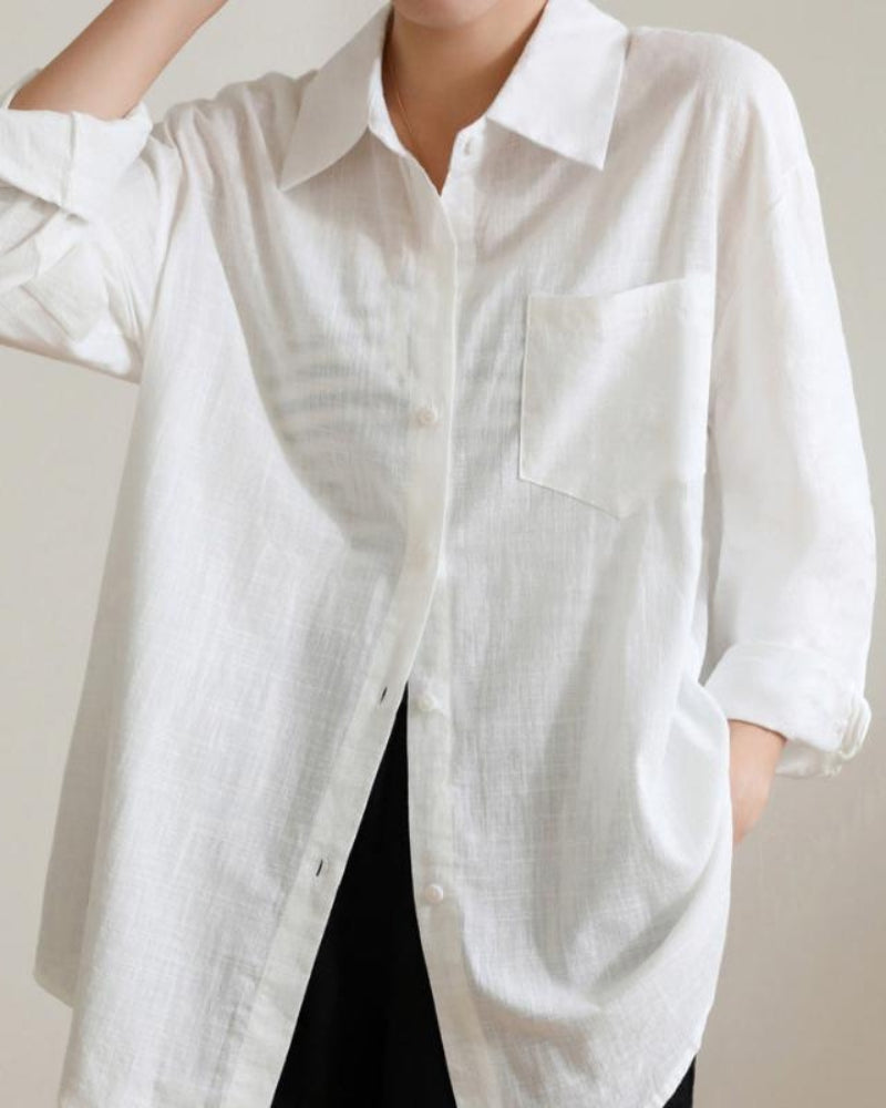 Camisa Estate Lady Lino