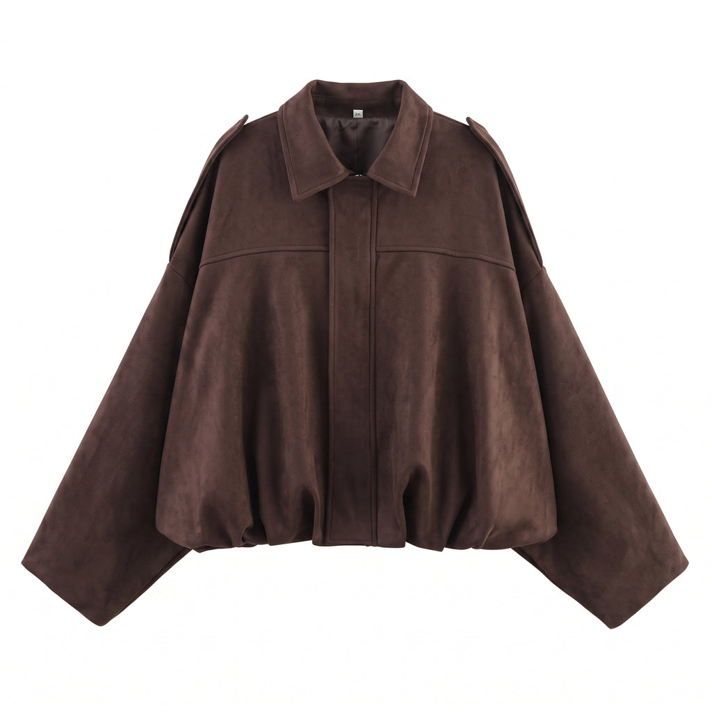 Senna | Chaqueta de Antelina Oversize Harper