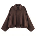 Senna | Chaqueta de Antelina Oversize Harper