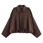 Senna | Chaqueta de Antelina Oversize Harper
