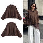 Senna | Chaqueta de Antelina Oversize Harper