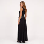Vestido Largo Belt & Slit