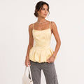 Maia | Top Corsé Satinado Versailles