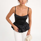 Maia | Top Corsé Satinado Versailles