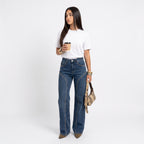 Vaquero Wide Leg Metallic Details
