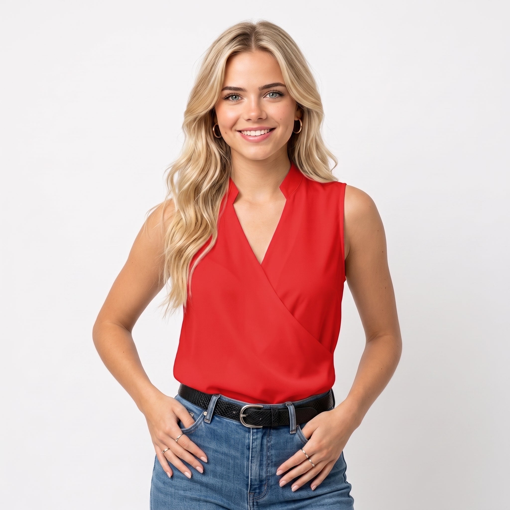 Yariela | Top Suave de Verano con Escote en V