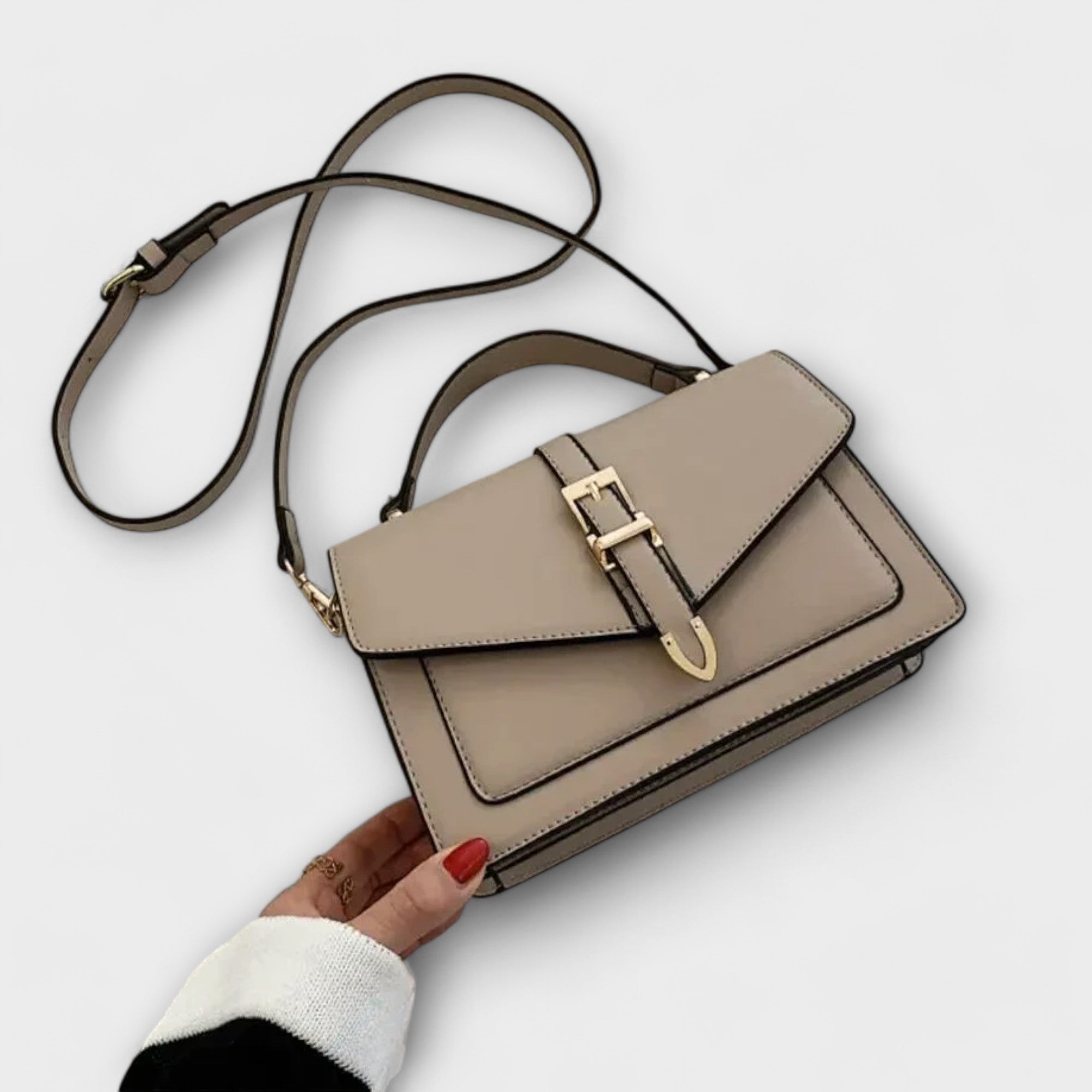 Loravine | Bolso De Hombro Estructurado Elegante Para Mujer | Pulido