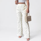 Lisa | Pantalón Texturizado Verbena