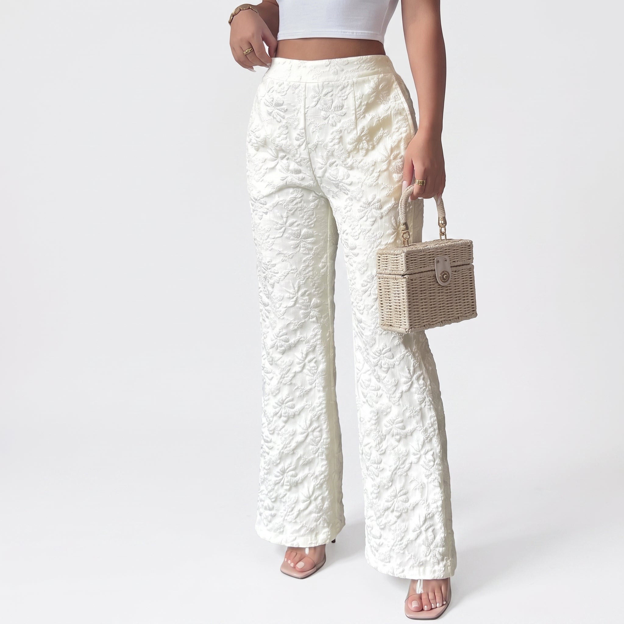 Lisa | Pantalón Texturizado Verbena