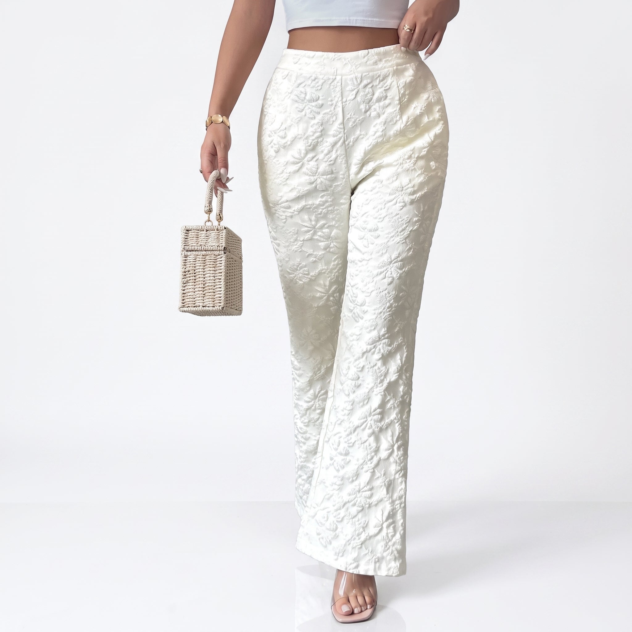 Lisa | Pantalón Texturizado Verbena