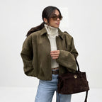 Senna | Chaqueta de Antelina Oversize Harper