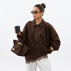 Senna | Chaqueta de Antelina Oversize Harper