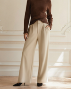 Valéria Élite Wide-Leg Trousers