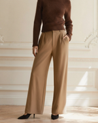 Valéria Élite Wide-Leg Trousers