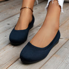 Lis | Zapatos ortopédicos planos sin cordones con diseño cerrado