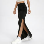 Falda Mónaco Ruched Maxi